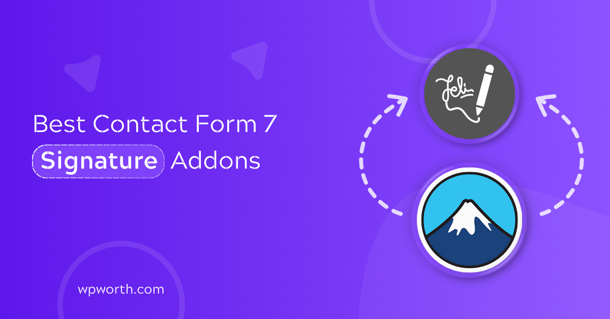 best contact form 7 signature addons