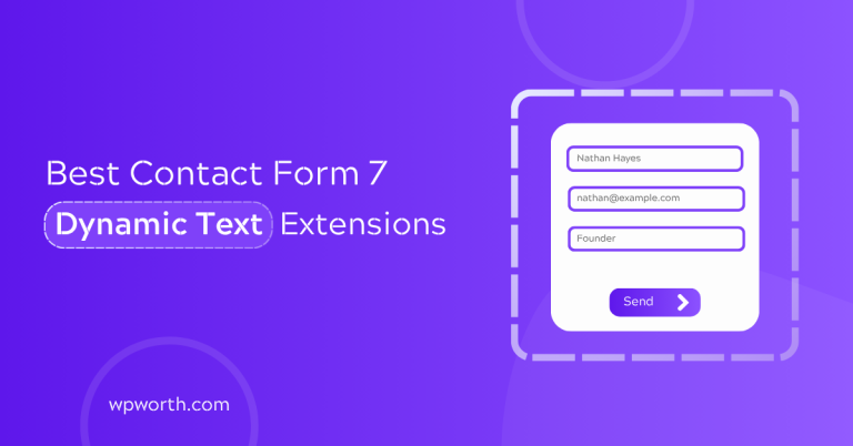 best contact form 7 dynamic text extensions