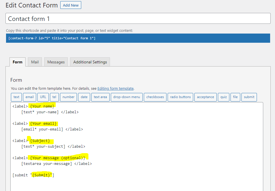 multilingual contact form 7 with polylang banner
