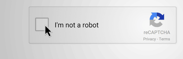 contact form 7 recaptcha banner