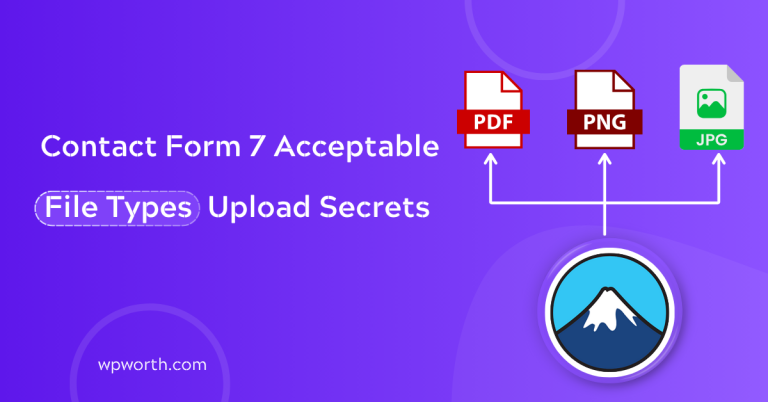 Contact Form 7 Acceptable File Types