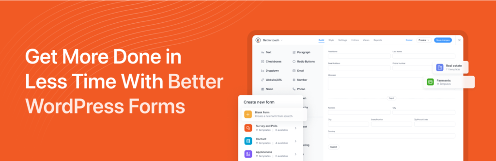 Formidable Forms – Contact Form Plugin