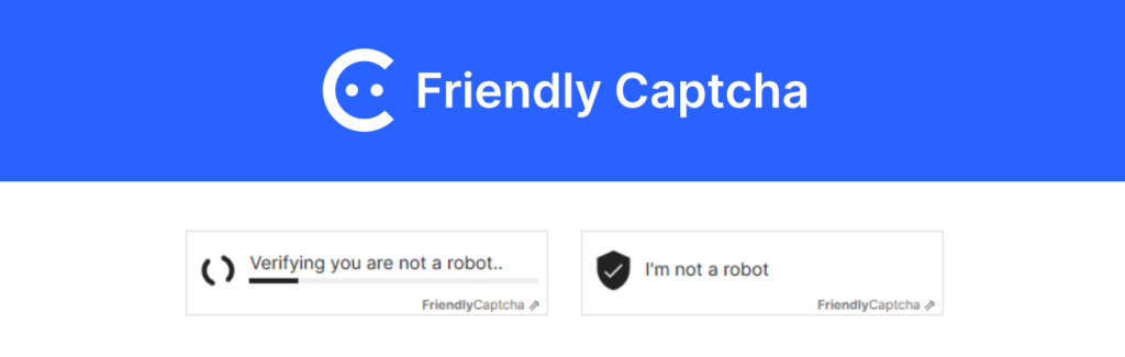 Best CAPTCHA Plugins for WordPress is Friendly Captcha