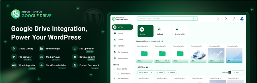 Integration For Google Drive