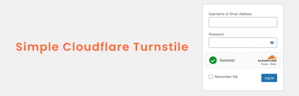 Simple Cloudflare Turnstile – CAPTCHA Alternative