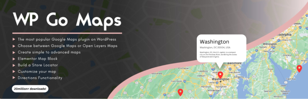WP Go Maps (formerly WP Google Maps)