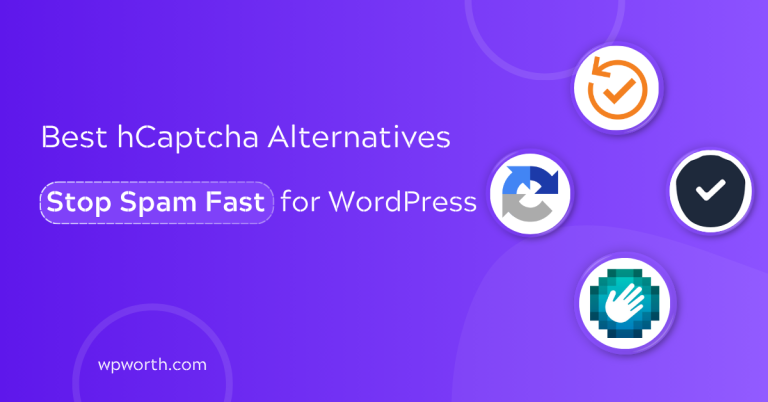 Best hCaptcha Alternatives for WordPress to Stop Spam